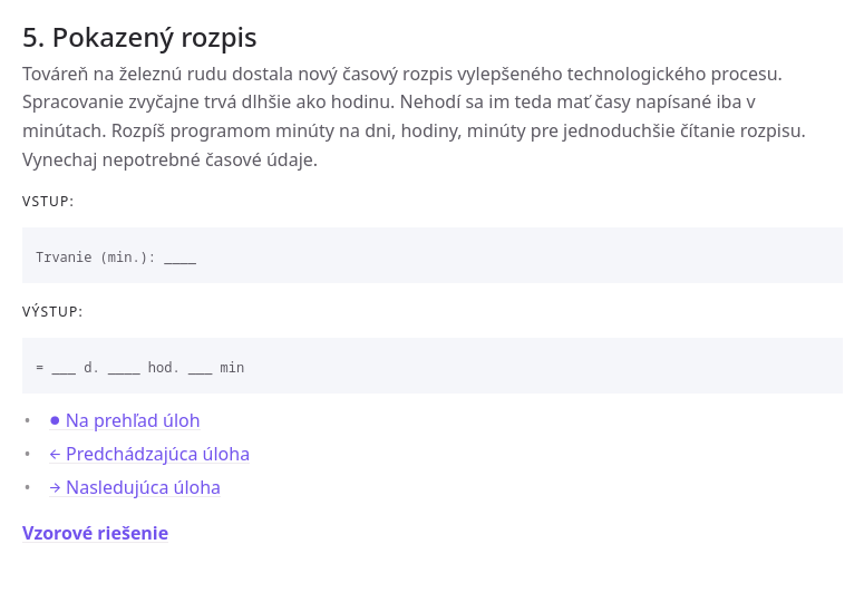 Web úloha